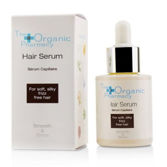The Organic Pharmacy Hair Serum - Smooth & Shine -  1 oz - New In Box - Picture 1 of 3